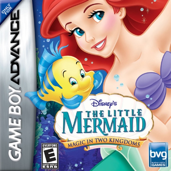 DISNEY The Little Mermaid: Magic In Two Kingdoms Game Boy Advance GBA Video Game - Picture 1 of 5